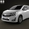 Nissan Elgrand (E52) 2012 3d model