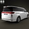 Nissan Elgrand (E52) 2012 3d model