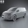 Nissan Elgrand (E52) 2012 3d model