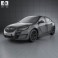 Opel Insignia OPC sedan 2012 3d model