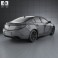 Opel Insignia OPC sedan 2012 3d model
