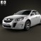 Opel Insignia OPC sedan 2012 3d model