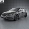 Opel Insignia hatchback 2012 3d model