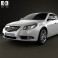 Opel Insignia hatchback 2012 3d model