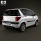 Peugeot 1007 2008 3d model