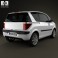 Peugeot 1007 2008 3d model