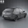 Peugeot 106 GTI 3-door 1997 3d model