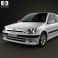 Peugeot 106 GTI 3-door 1997 3d model