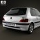 Peugeot 106 GTI 3-door 1997 3d model