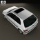 Peugeot 106 GTI 3-door 1997 3d model
