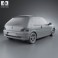Peugeot 106 GTI 3-door 1997 3d model