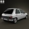 Peugeot 205 5-door 1998 3d model