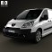 Peugeot Expert II Panel Van L1H1 2011 3d model