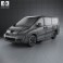 Peugeot Expert II Panel Van L2H1 2011 3d model