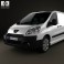 Peugeot Expert II Panel Van L2H1 2011 3d model