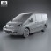 Peugeot Expert II Panel Van L2H1 2011 3d model