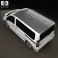 Peugeot Expert II combi L1H1 2011 3d model