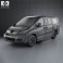 Peugeot Expert II combi L2H1 2011 3d model