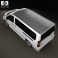 Peugeot Expert II combi L2H1 2011 3d model