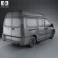Peugeot Expert II Combi L2H2 2011 3d model