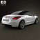 Peugeot RCZ coupe 2013 3d model
