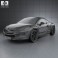 Peugeot RCZ coupe 2013 3d model