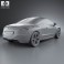Peugeot RCZ coupe 2013 3d model