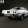 Plymouth Barracuda hardtop 1974 3d model