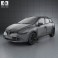 Renault Clio IV Estate 2013 3d model
