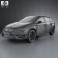 Seat Leon wagon 2013 3d model