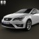 Seat Leon wagon 2013 3d model