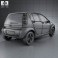Smart Forfour 2006 3d model