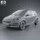 Smart Forfour 2006 3d model