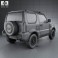 Suzuki Jimny 2012 3d model