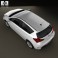 Toyota Auris hatchback 5-door 2013 3d model