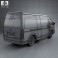 Toyota HiAce Super Long Wheel Base 2012 3d model