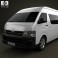 Toyota HiAce Super Long Wheel Base 2012 3d model