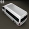 Toyota HiAce Super Long Wheel Base 2012 3d model
