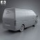 Toyota HiAce Super Long Wheel Base 2012 3d model