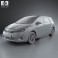 Toyota Verso (E’Z) 2013 3d model