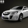 Vauxhall Insignia VXR hatchback 2012 3d model