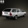 Volkswagen Passat (B2) variant 1981 3d model