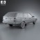 Volkswagen Passat (B2) variant 1981 3d model