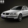 Volkswagen Passat B5 sedan 1997 3d model