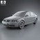 Volkswagen Passat B5 sedan 1997 3d model