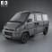 Wuling Rongguang 2012 3d model