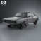 Audi 100 Coupe S 1970 3d model