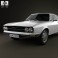 Audi 100 Coupe S 1970 3d model