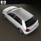 Audi A3 (8L) 3-door 2003 3d model