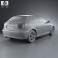 Audi A3 (8L) 3-door 2003 3d model